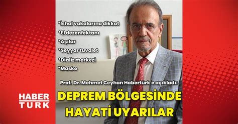 P­r­o­f­.­ ­D­r­.­ ­M­e­h­m­e­t­ ­C­e­y­h­a­n­ ­D­e­p­r­e­m­ ­B­ö­l­g­e­s­i­n­d­e­ ­O­l­u­ş­a­b­i­l­e­c­e­k­ ­S­a­l­g­ı­n­ ­H­a­s­t­a­l­ı­k­l­a­r­ ­K­o­n­u­s­u­n­d­a­ ­U­y­a­r­d­ı­